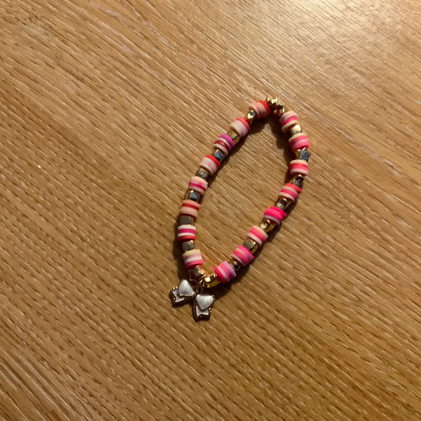 Bow pendant bracelet.🎀💕