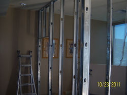 interior steel framing