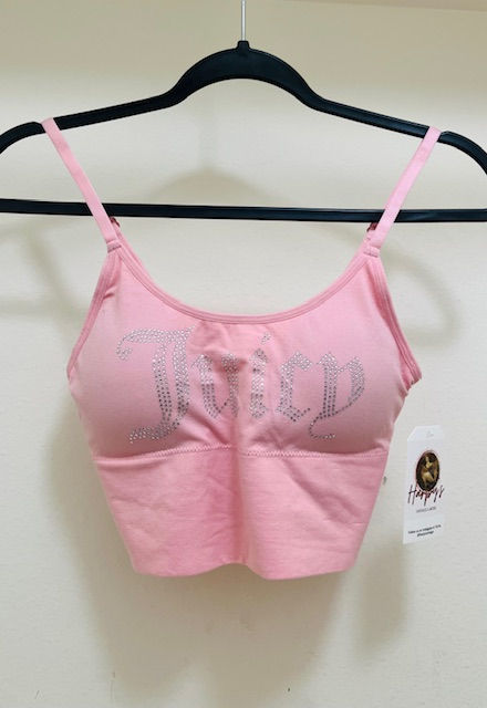 Baby Pink Juicy Couture rhinestone cami
