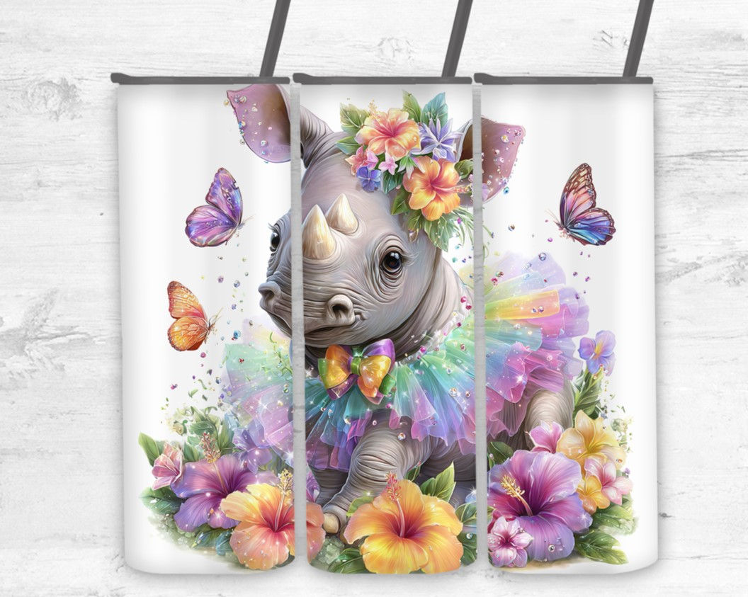 Rainbow Summer Rhino