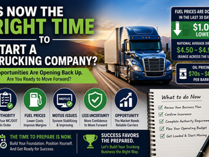 š Is Now the Right Time to Start a Trucking Company?