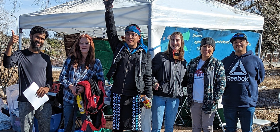 C.A.Ts outreach team and visitors