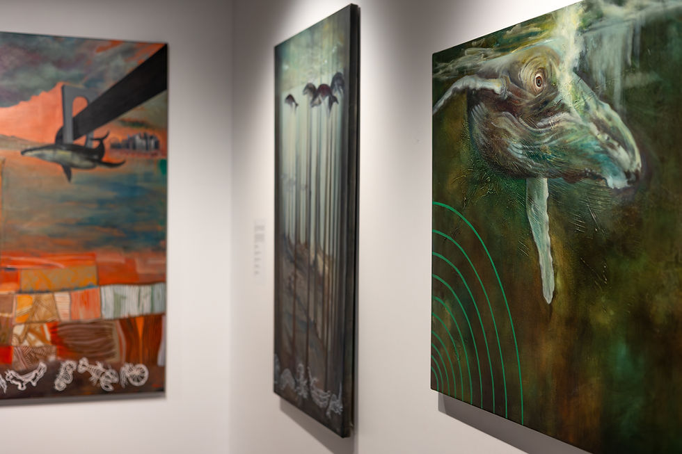 Helen S. Tiernan 'Timelines' Exhibition at Berninneit Art Gallery. Photographer: Karli Michelle Duckett