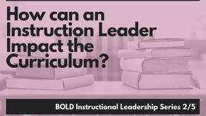 How Can Instructional Leader Impact on Curriculum