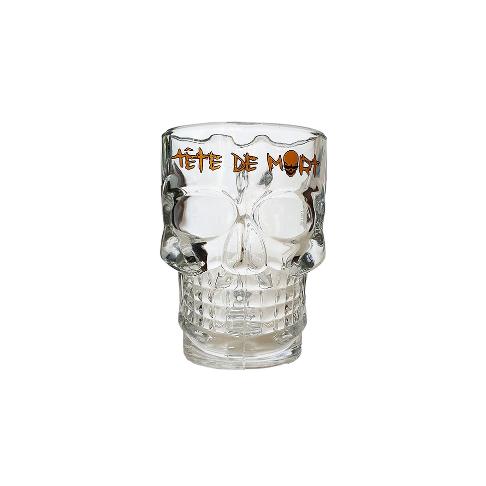 VERRE TETE DE MORT 25CL