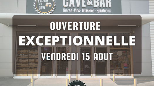 OUVERTURE EXCEPTIONNELLE