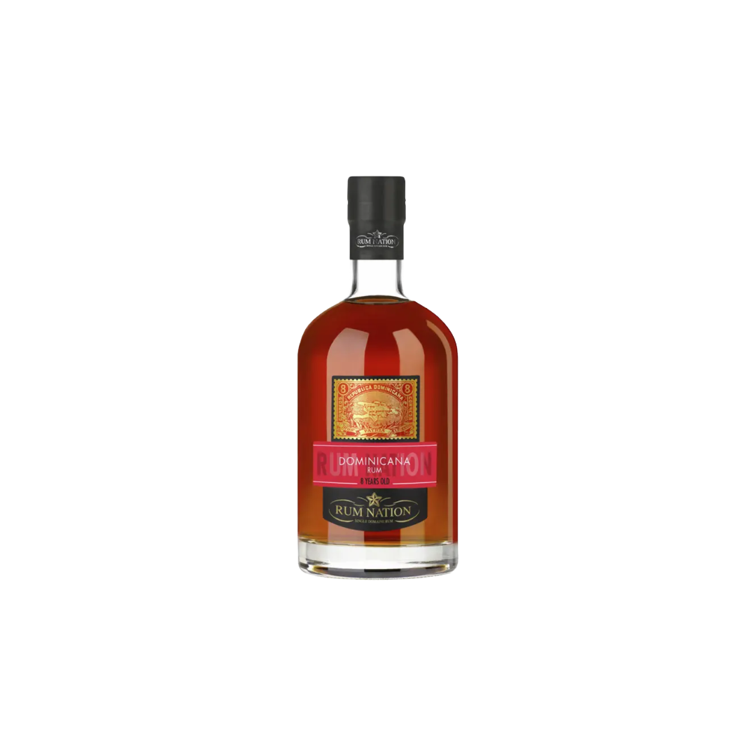 RUM NATION 8 ANS DOMINICANA 70CL 40.9%