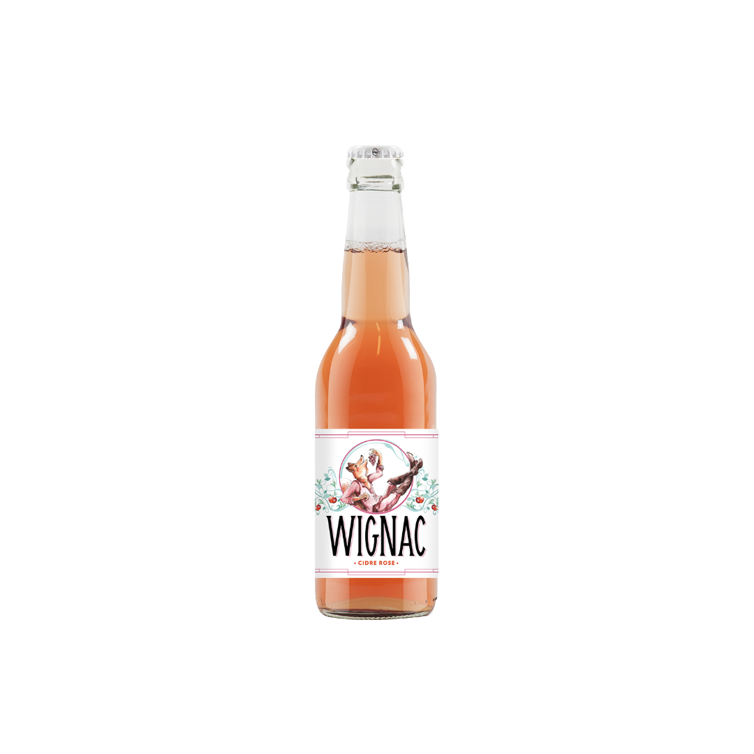 WIGNAC CIDRE ROSE 33CL