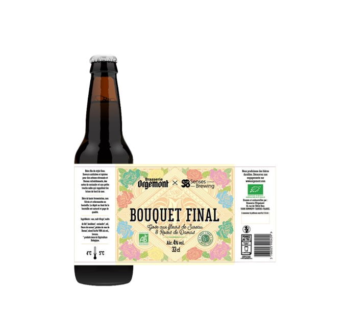 BIERE AROMATISEE BOUQUET FINAL BIO 33CL 4%