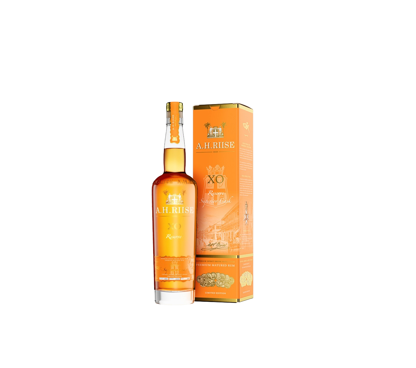RHUM A.H. RIISE XO RESERVE 70CL 42%