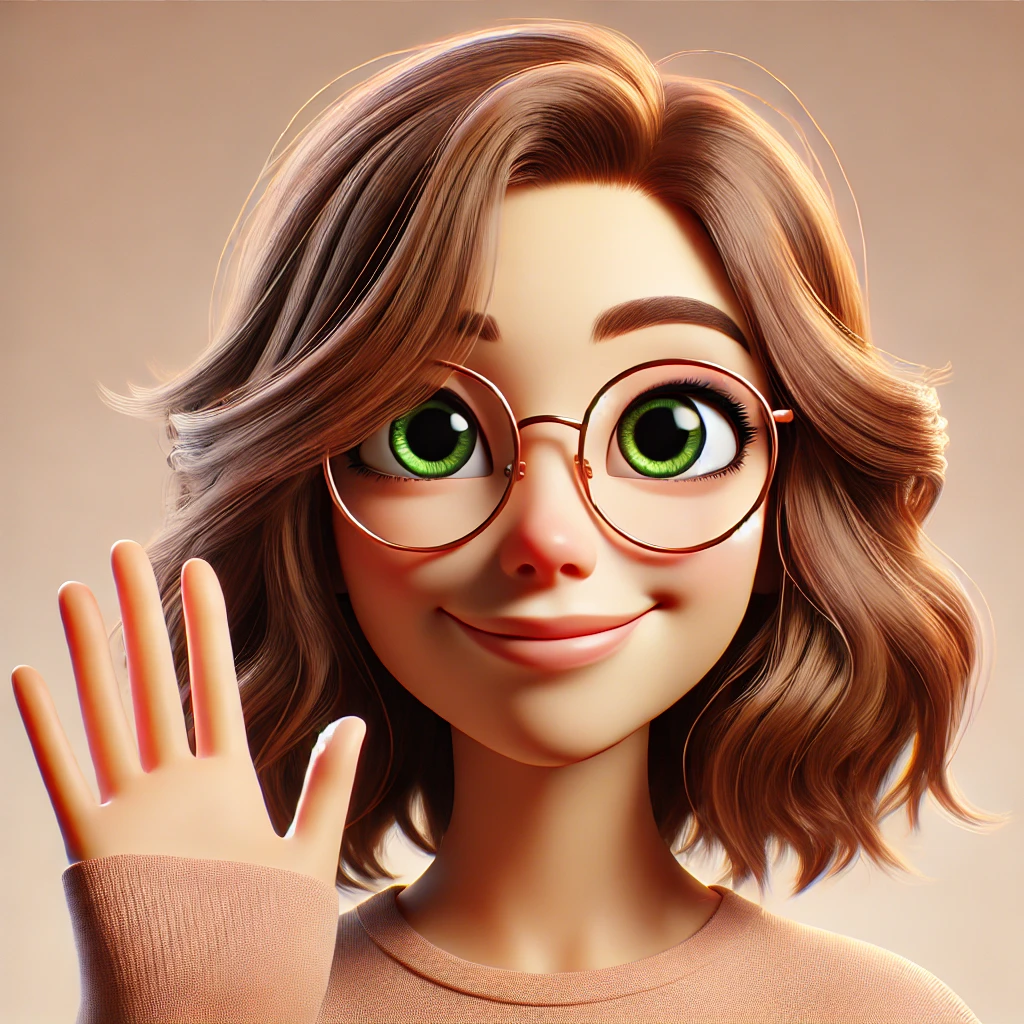 Ariel Avatar Waving
