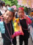 下谷東町会青少年部が参加する小野照崎神社大祭における屋台と子供達の様子