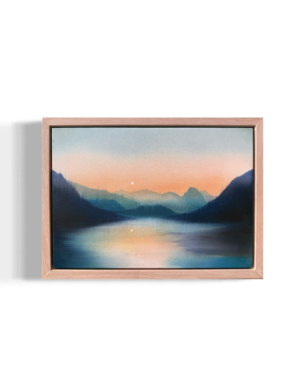 Japanese style landscape painting