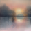 Thumbnail: misty lake abstract landscape painting