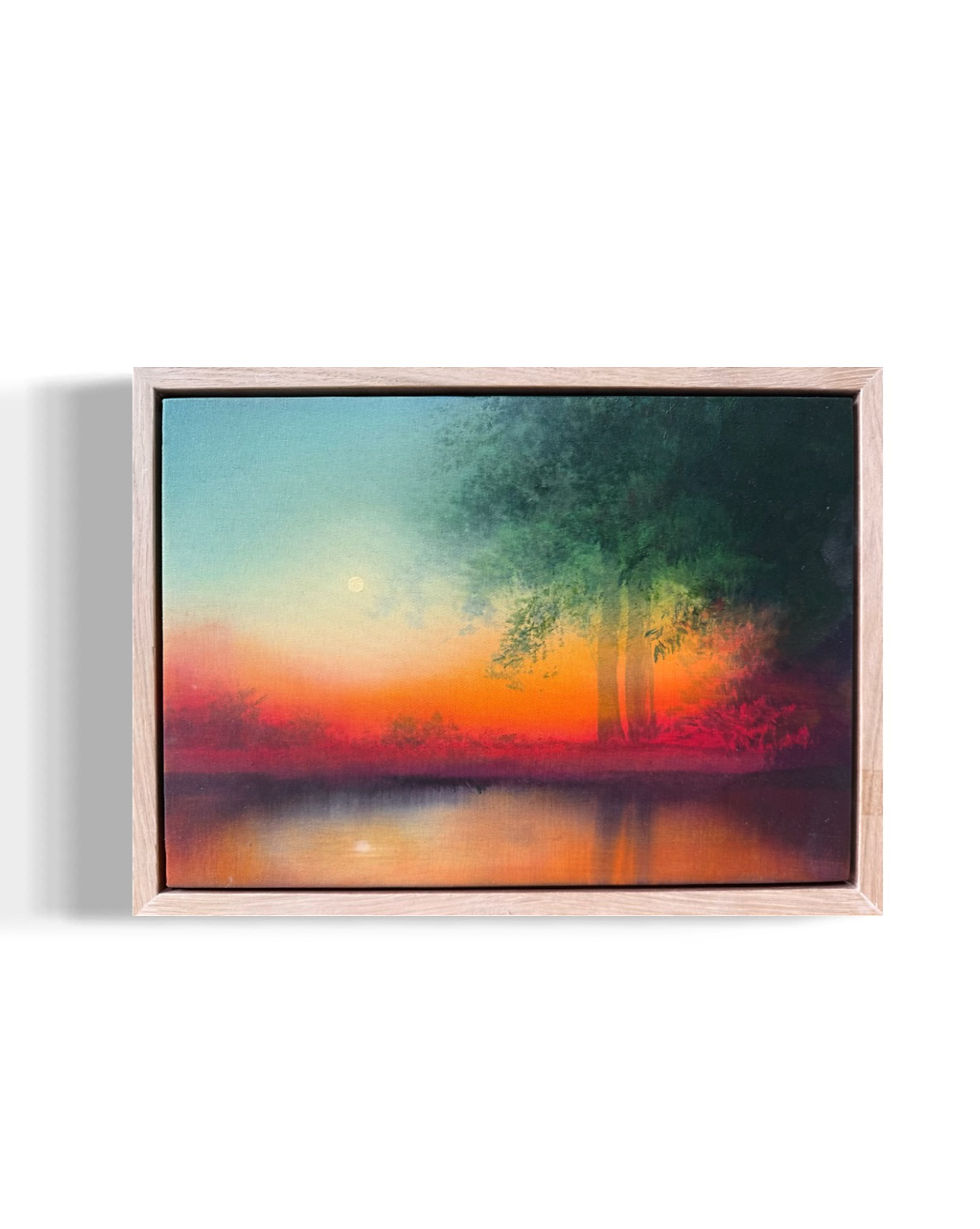 Wuthering Heights - abstract landscape painting