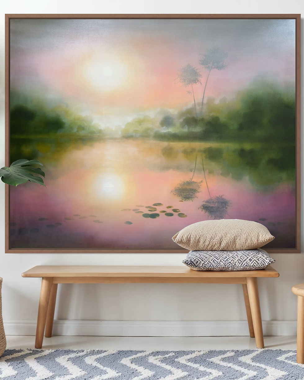Thumbnail: abstract landscape painting