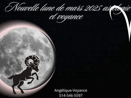 Nouvelle lune de mars 2025