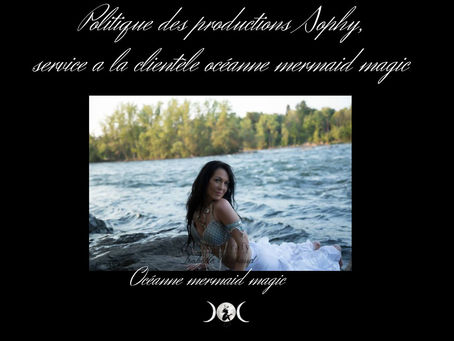 Politique des production Sophy et Océanne Mermaid magic