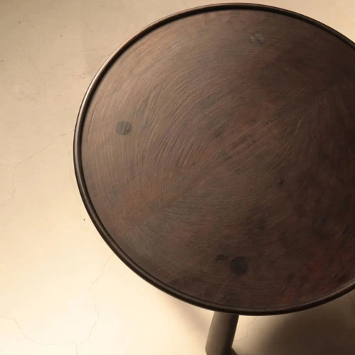 玉縁座卓 酒卓 サイドテーブルTAKE | 京都炭山朝倉木工