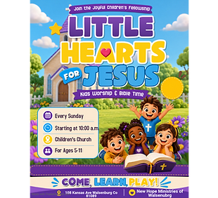 Childrens Worship Event - Made with Pos