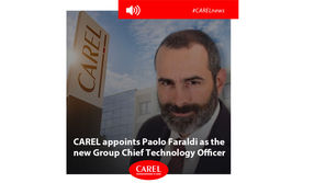 CAREL appoints Paolo Faraldi as the new Group Chief Technology Officer