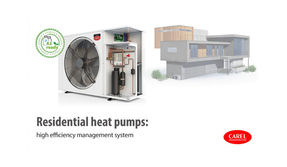 Residential heat pumps: high efficiency management system