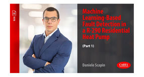 Machine learning-based fault detection in a R-290 residential heat pump unit – Part 1
