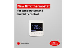 thTx is CAREL's new solution for controlling temperature and humidity in domestic or commercial environments.