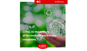 CAREL on the podium of the most climate-friendly companies