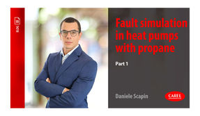 Fault simulation in heat pumps with propane (part 1)