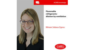 Flammable refrigerants: dilution by ventilation