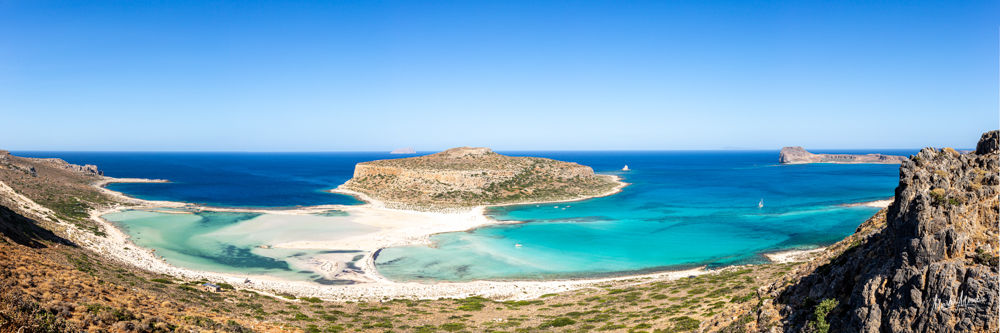 Lagon de Balos en Crète
