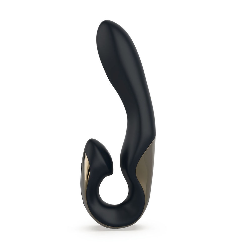 Thumbnail: Zini Roae Special Edition - Black/Gold - Black/Gold 19.5 cm USB Rechargeable ...
