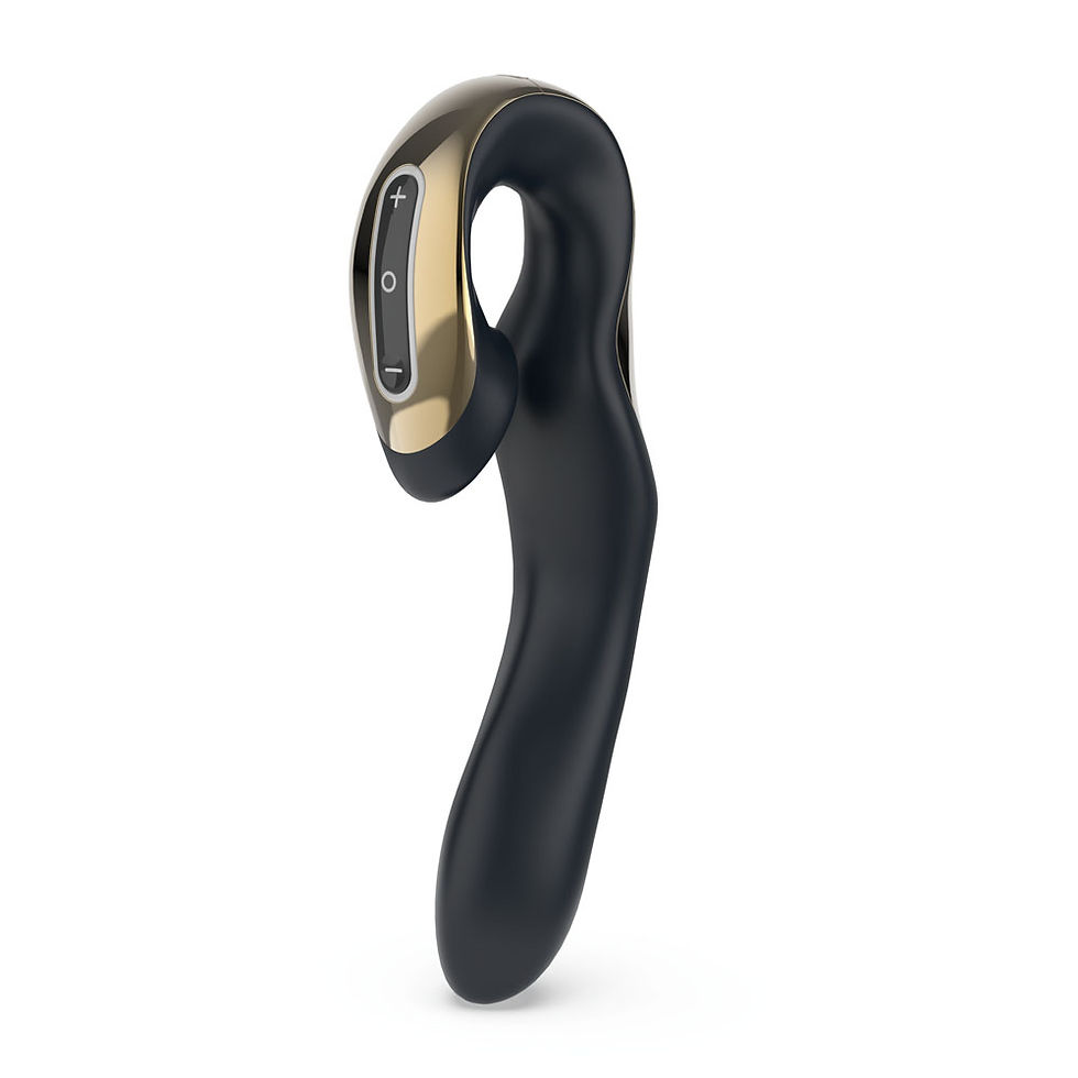 Thumbnail: Zini Roae Special Edition - Black/Gold - Black/Gold 19.5 cm USB Rechargeable ...