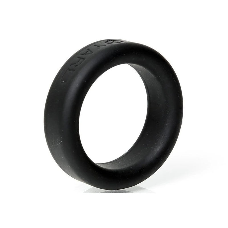 Thumbnail: Boneyard Silicone Ring 30mm - Black 30 mm Cock Ring