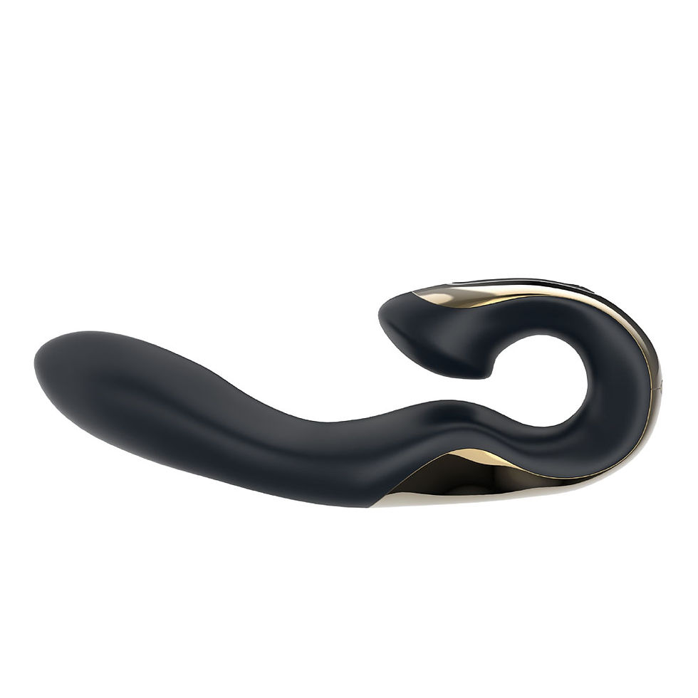 Thumbnail: Zini Roae Special Edition - Black/Gold - Black/Gold 19.5 cm USB Rechargeable ...
