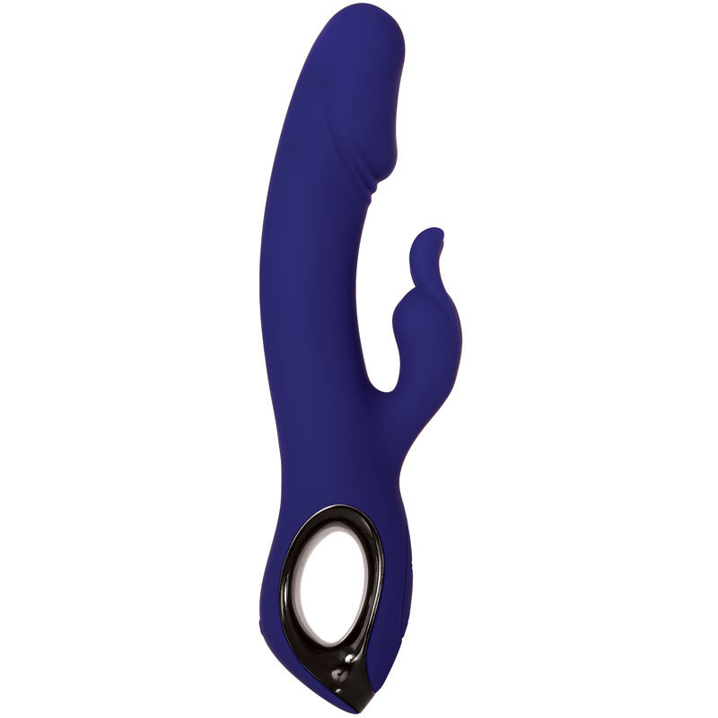 Thumbnail: Evolved Bunny Buddy - Blue 22.2 cm USB Rechargeable Rabbit Vibrator