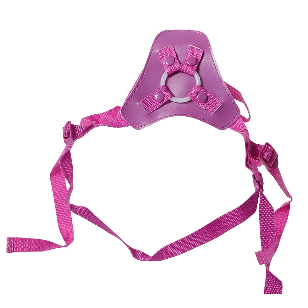 Thumbnail: Adam & Eve Eve's Strap-On Playset - Pink Strap-On Harness with 3 Sized Dongs
