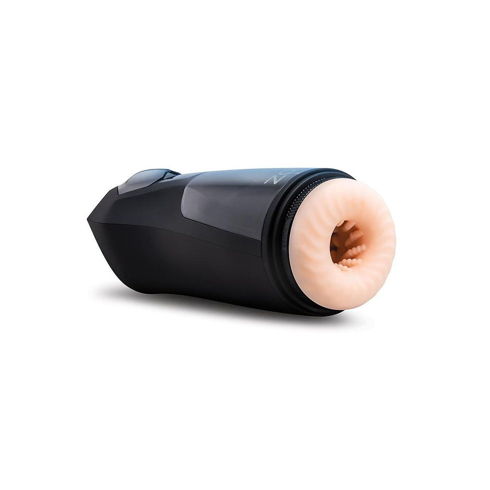 Thumbnail: Zolo Lift Off - Flesh USB Rechargeable Vibrating and Thrusting Auto Stroker
