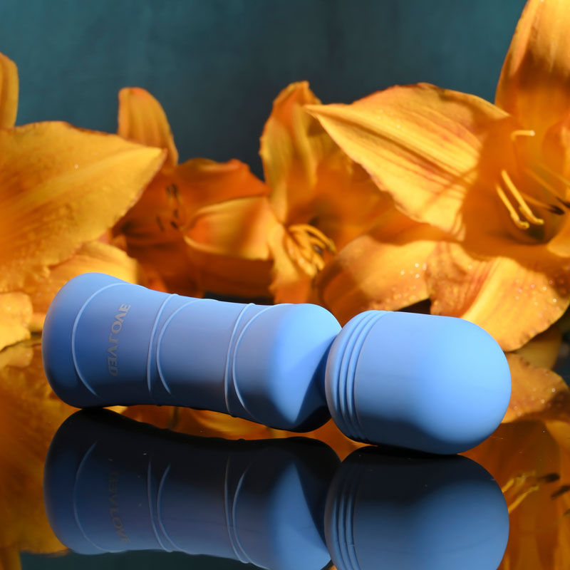Thumbnail: Evolved Out Of The Blue - Blue 10.5 cm USB Rechargeable Mini Massager Wand