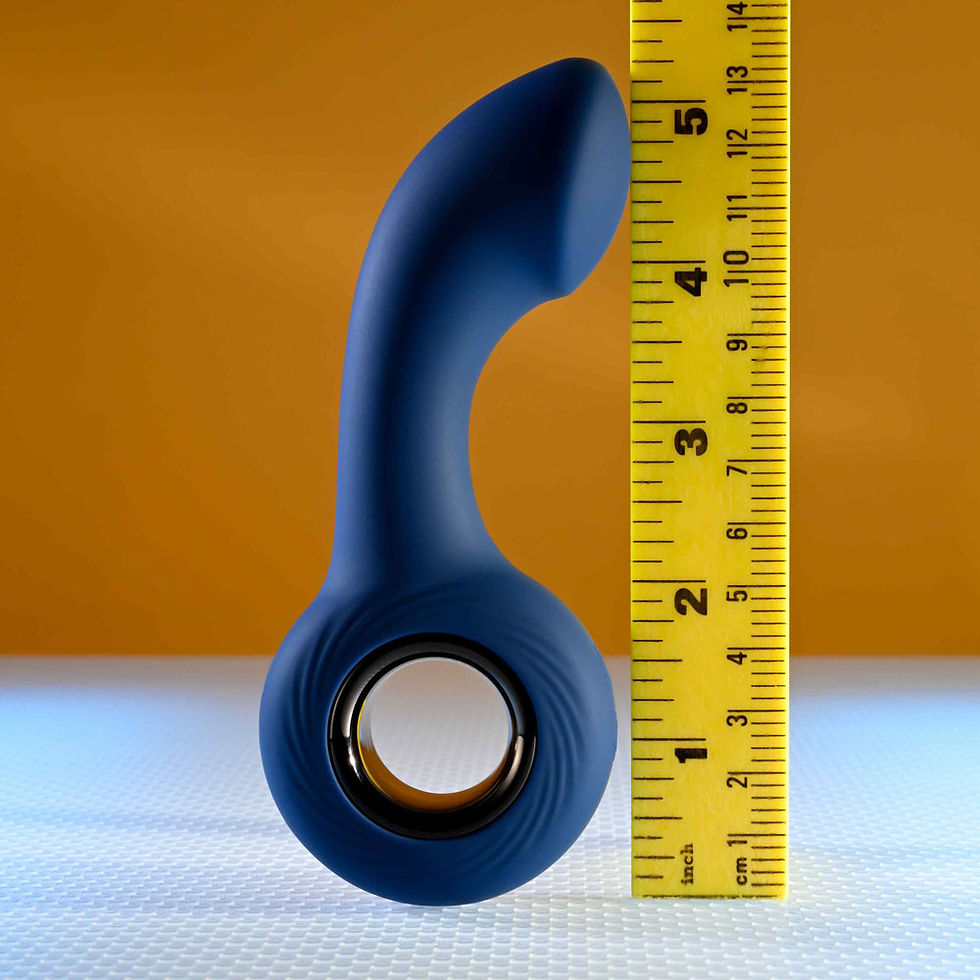 Thumbnail: Zero Tolerance THE REACH - Blue 13.8 cm USB Rechargeable Vibrating Anal Plug