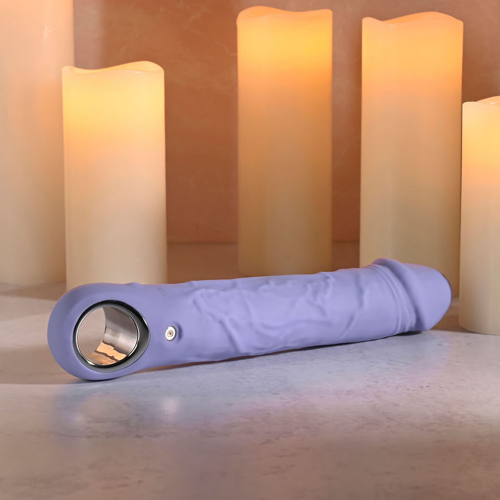 Thumbnail: Evolved LARGE PURPLE FANTASY - Purple 21.8 cm USB Rechargeable Vibrator