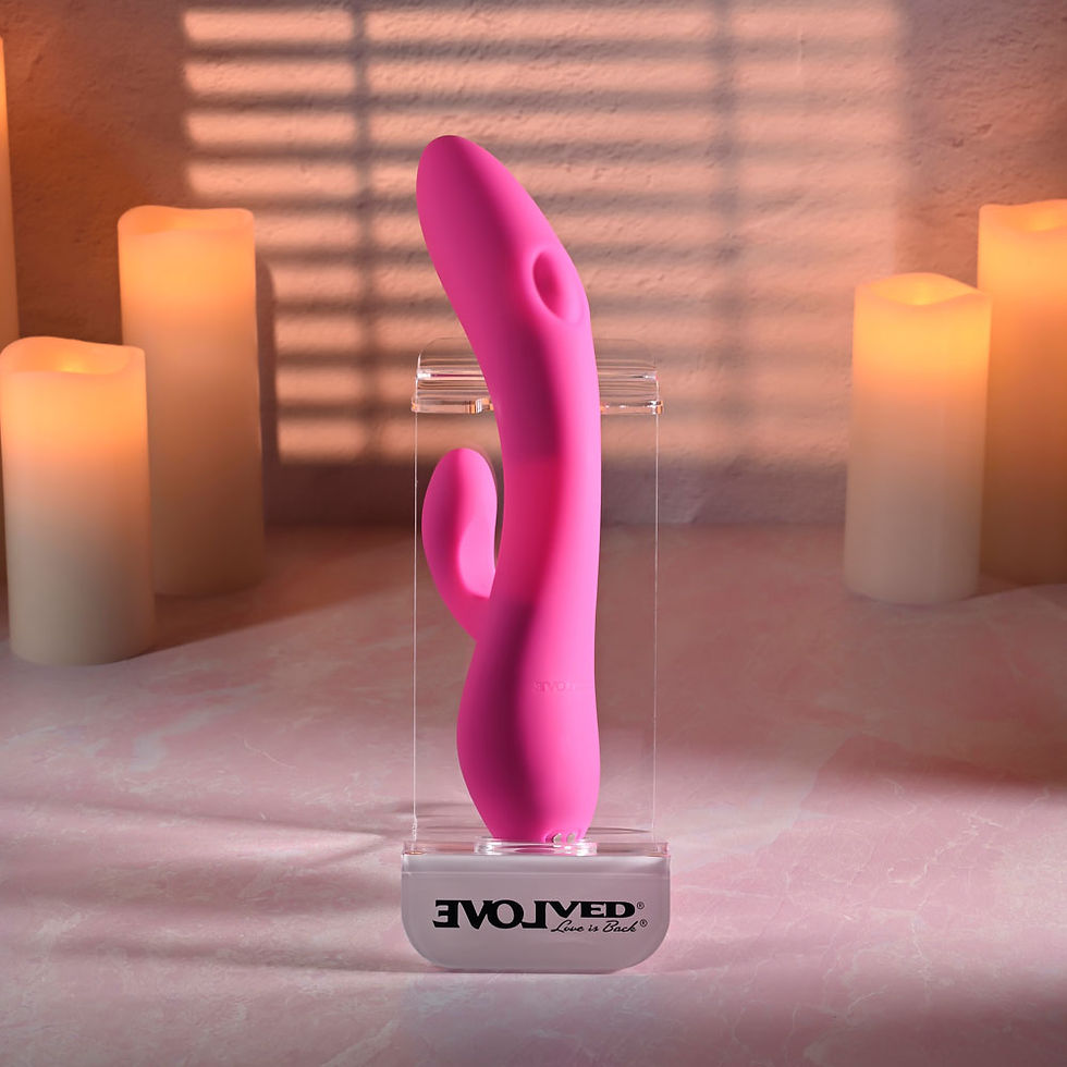 Thumbnail: Evolved G-TAPPER - Pink USB Rechargeable Rabbit Vibrator