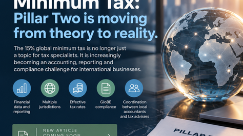 Global minimum tax in 2026: What accountants and international businesses need to know about “Pillar Two”