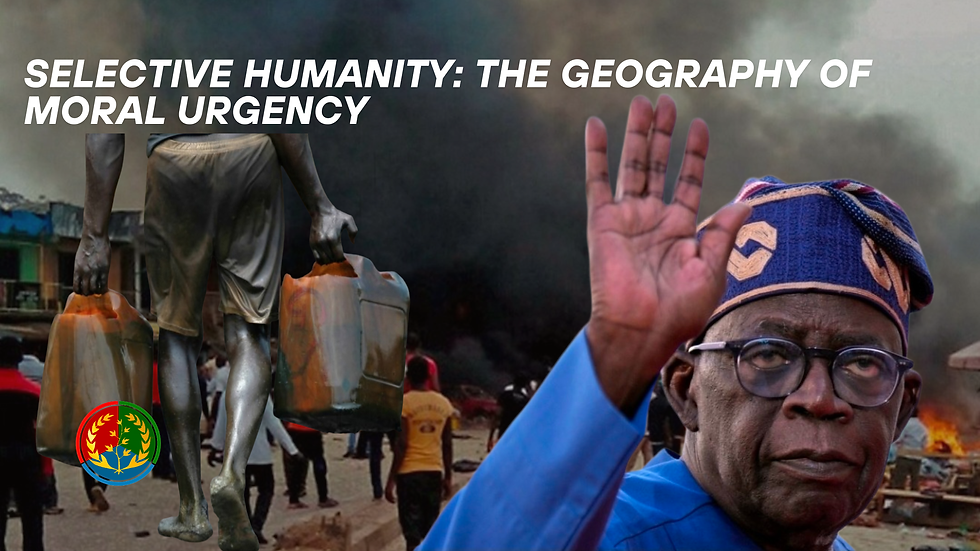 Selective Humanity: The Geography of Moral Urgency