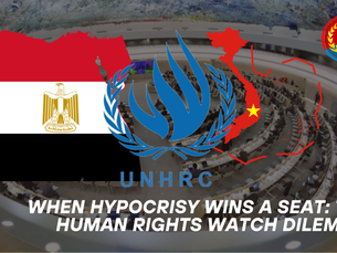When Hypocrisy Wins a Seat: The Human Rights Watch Dilemma