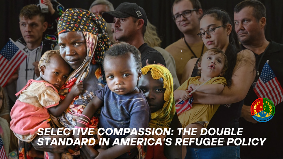 Selective Compassion: The Double Standard in America's Refugee Policy
