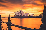 A stunning sunrise, captured behind the famous Sydney Opera House. __Image taken at Circul