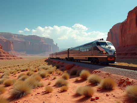 Experience the Unforgettable Luxury Train Journey Through the American West's Majestic Landscapes