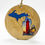 Thumbnail: Michigan Silhouette Grand Haven Lighthouse Color Photo Ornament